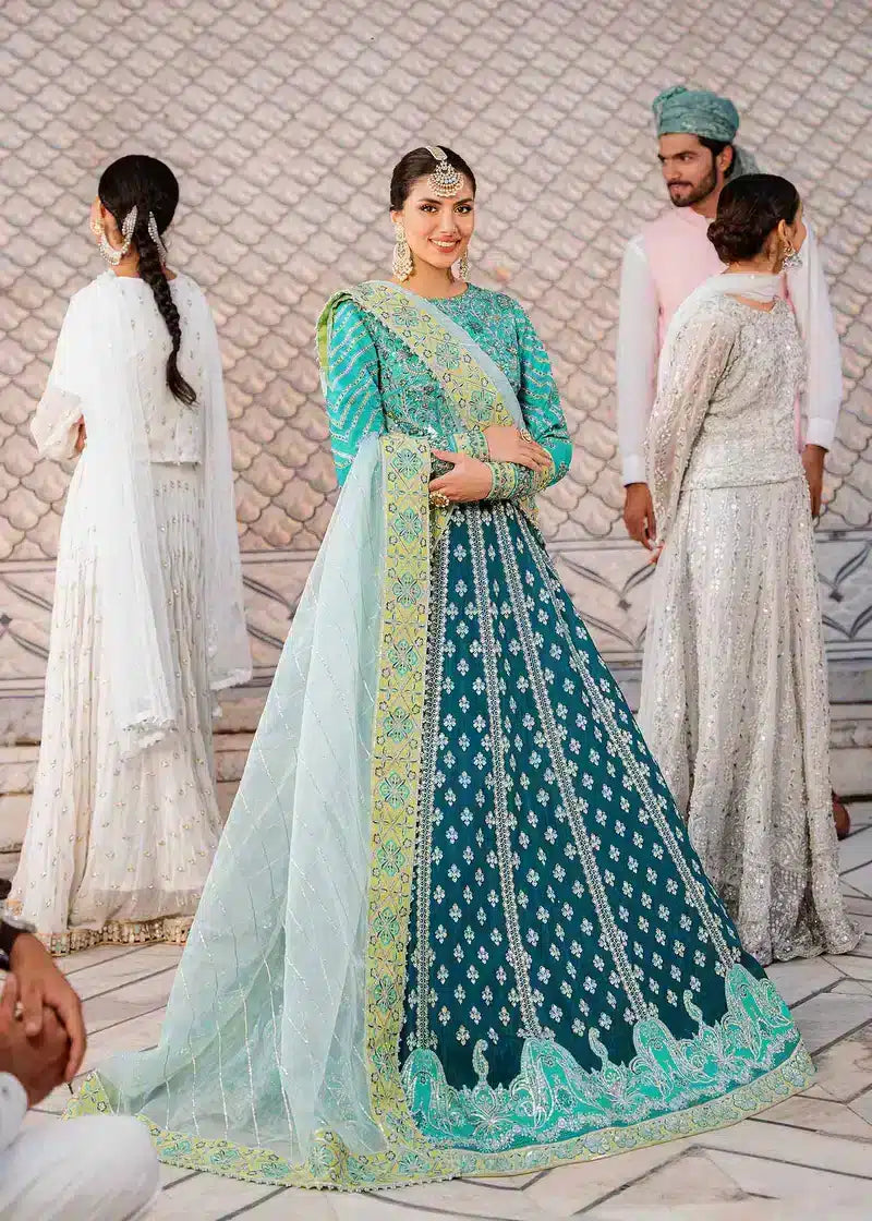 Akbar Aslam | Shadmani Luxury Formals 23 | Eshana - Pakistani Designer Dress - by Akbar Aslam | Type: Bridal - 100% Original at Saira Sultan