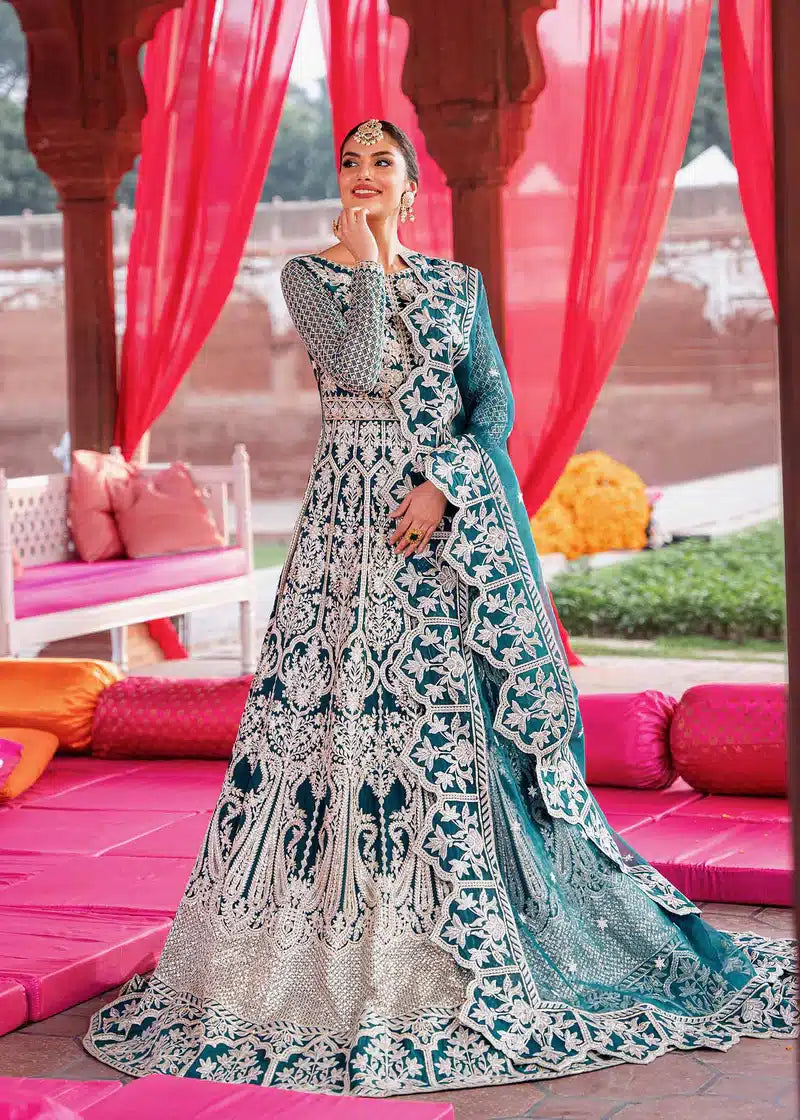 Akbar Aslam | Shadmani Luxury Formals 23 | Roshan - Pakistani Designer Dress - by Akbar Aslam | Type: Bridal - 100% Original at Saira Sultan