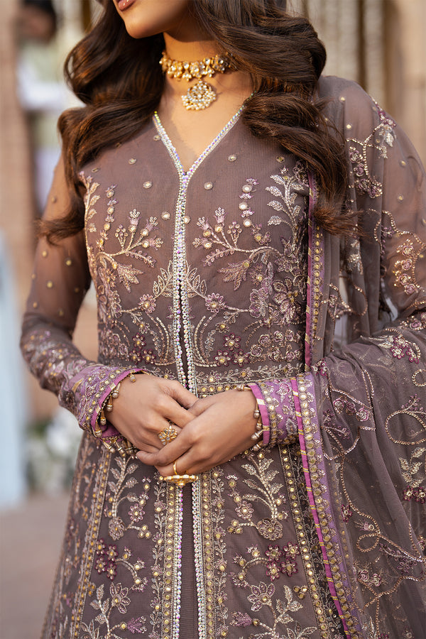 Zarif | Shehnai Luxury Wedding Edit | NOOR M Gray Net