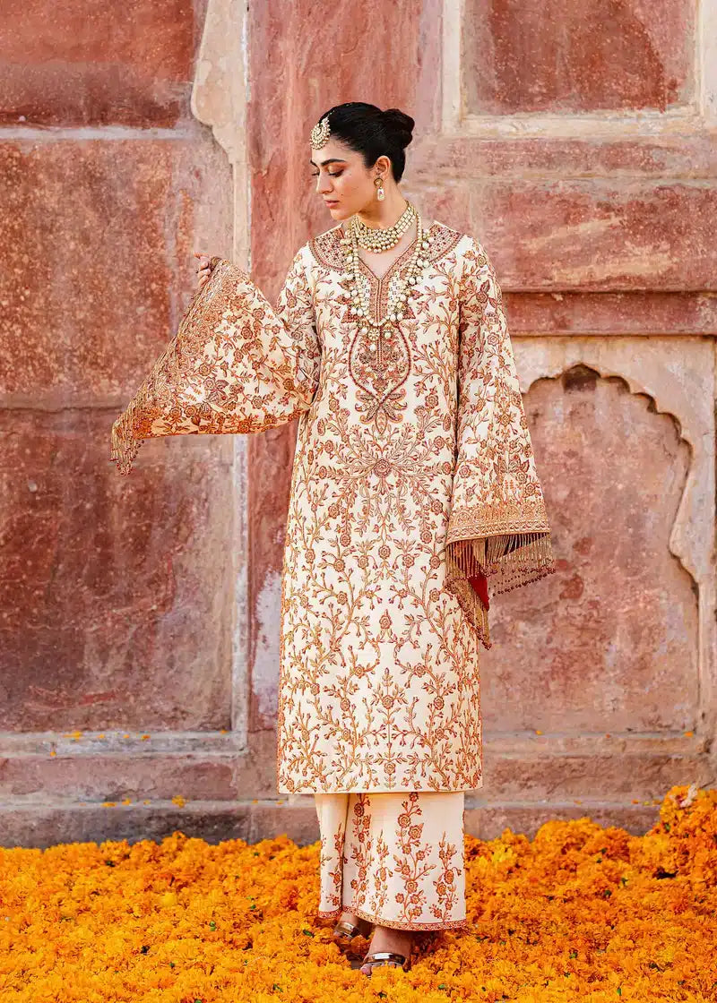Akbar Aslam | Shadmani Luxury Formals 23 | Zartaj - Pakistani Designer Dress - by Akbar Aslam | Type: Bridal - 100% Original at Saira Sultan