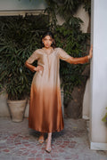 Erum Khan | Nue 25 | Sunset Dusk M Omber Cotton Net
