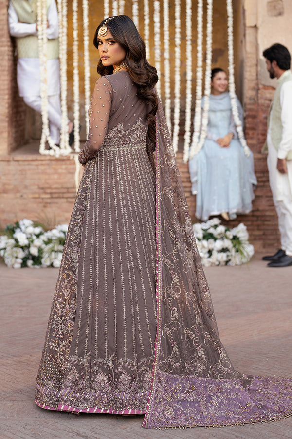 Zarif | Shehnai Luxury Wedding Edit | NOOR XS Gray Net