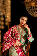 Al Karam | Festive Summer 25 | A-05 M Sage Green Silk