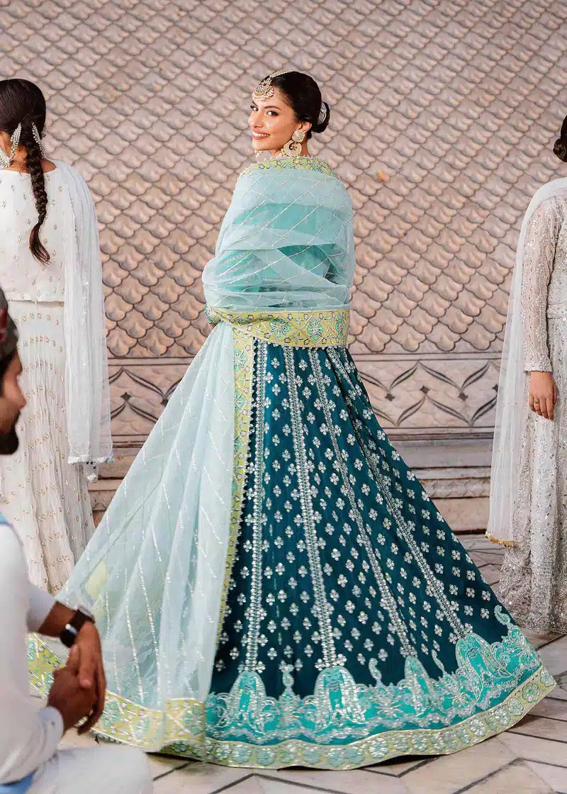 Akbar Aslam | Shadmani Luxury Formals 23 | Eshana - Pakistani Designer Dress - by Akbar Aslam | Type: Bridal - 100% Original at Saira Sultan