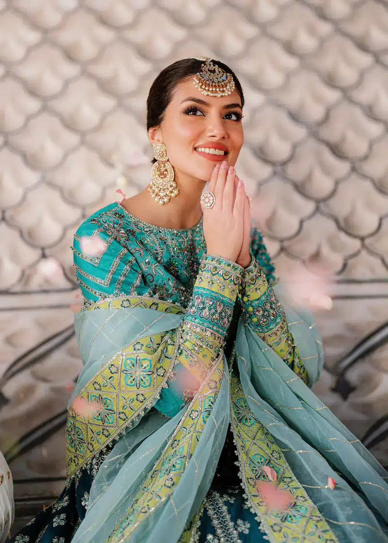 Akbar Aslam | Shadmani Luxury Formals 23 | Eshana - Pakistani Designer Dress - by Akbar Aslam | Type: Bridal - 100% Original at Saira Sultan