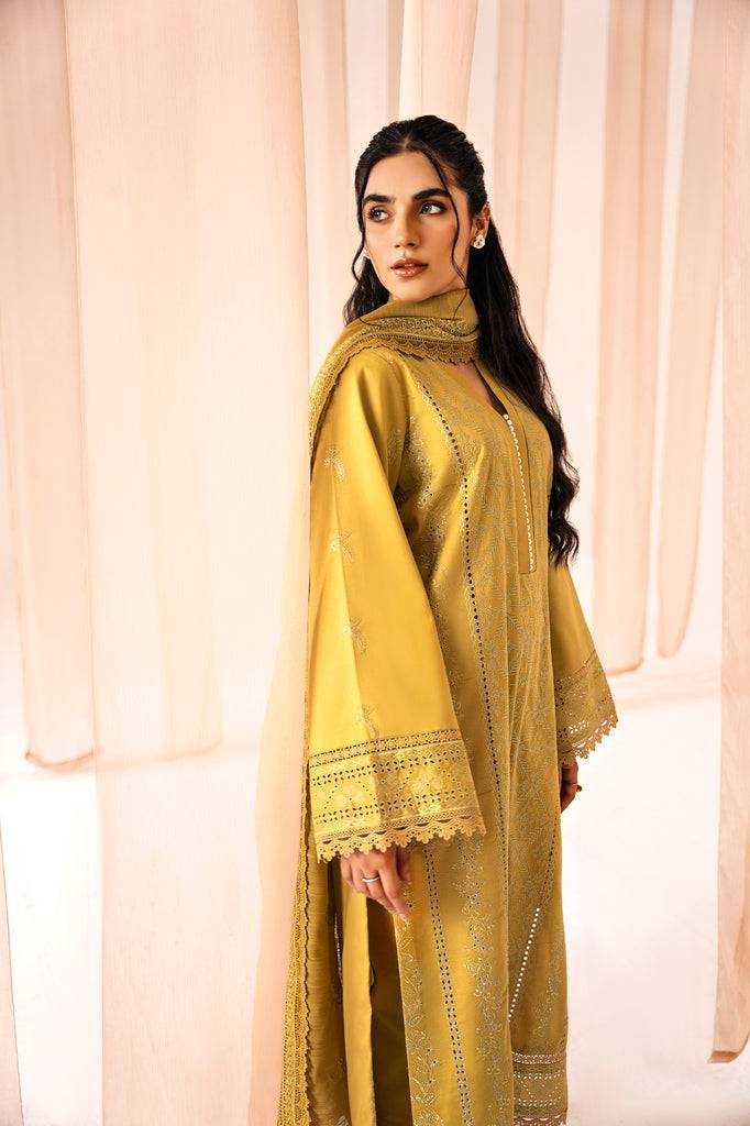 Florent | Festive Lawn 24 | FLF - 6A - Pakistani Designer Dress - by Florent | Type: Luxury - 100% Original at Saira Sultan