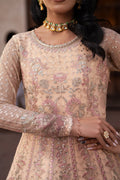 Zarif | Shehnai Luxury Wedding Edit | HEER M Pale Peach Net