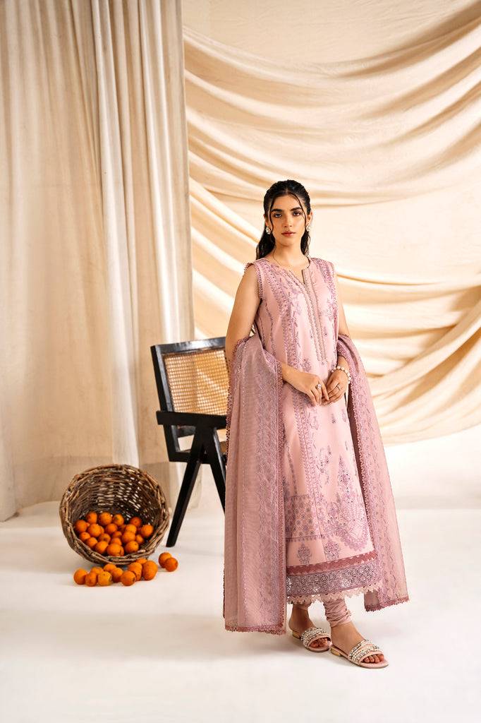 Florent | Festive Lawn 24 | FLF - 2B - Pakistani Designer Dress - by Florent | Type: Luxury - 100% Original at Saira Sultan