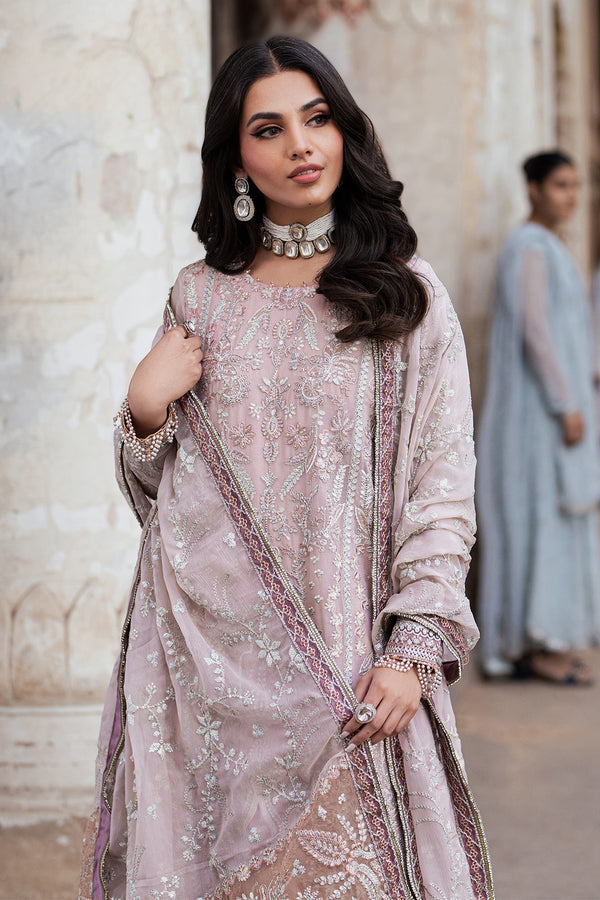 Zarif | Shehnai Luxury Wedding Edit | MANARA L Lilac Chiffon