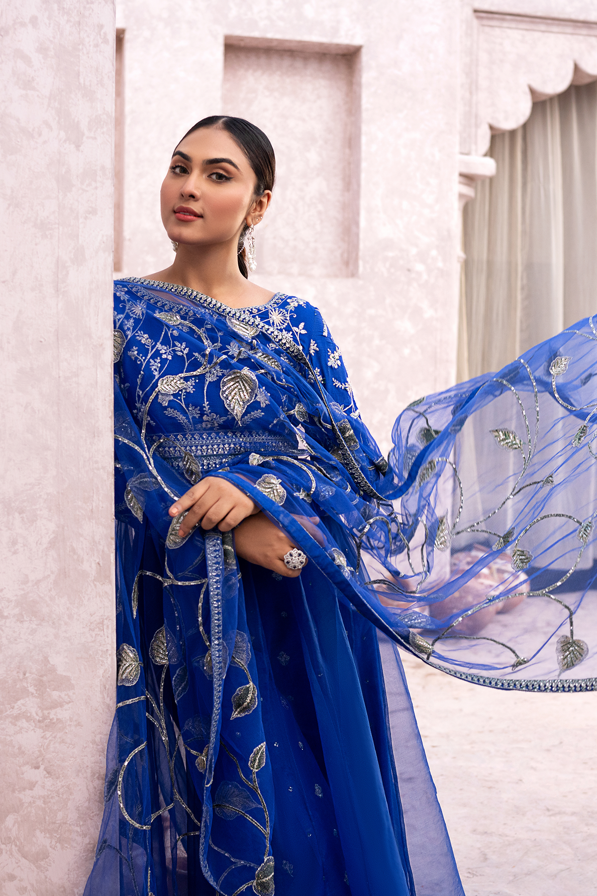 Erum Khan | Sakhiyan Formals | NARGIS - Pakistani Designer Dress - by Erum Khan | Type: Formal - 100% Original at Saira Sultan