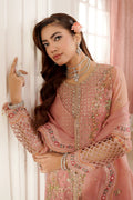 Maryams | Tabeer Luxury Collection | Sibel L Soft Pink Organza