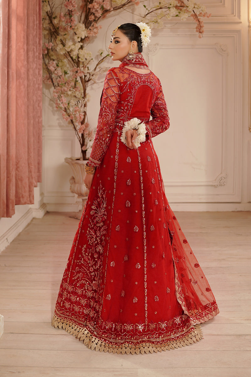 Maryams | Tabeer Luxury Collection | Samira XS Red Net
