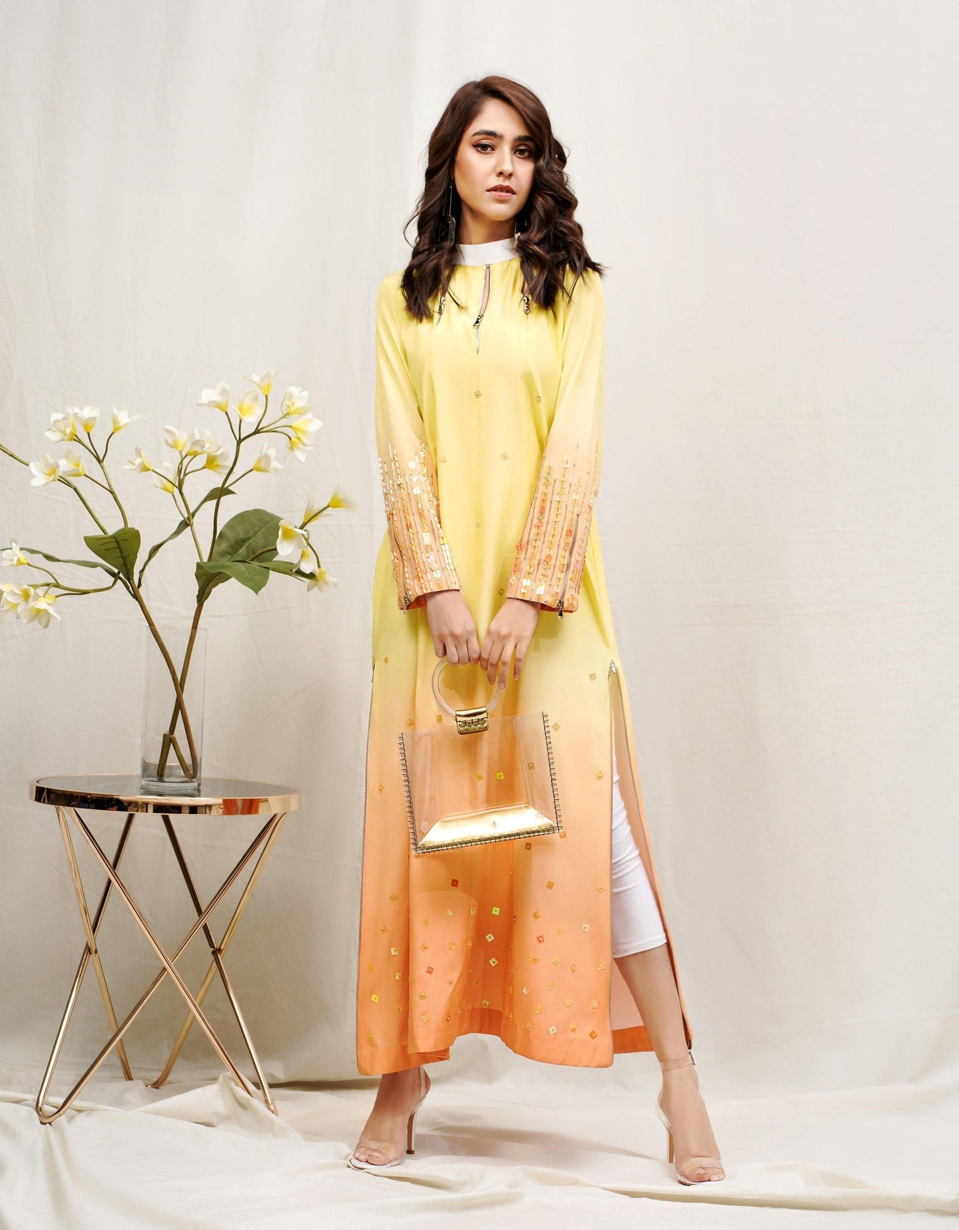 Hana | Rococo Ready to Wear | Tuscan Sunset- (ROCOB- 03) XS Yellow Grip