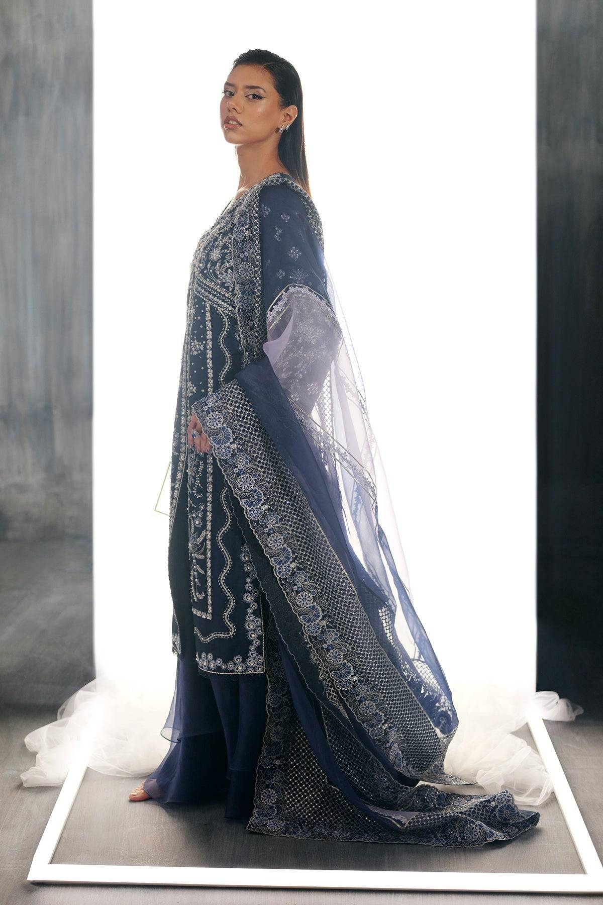 Nyra | Silk Pret A Porter 25 | Esra - Pakistani Designer Dress - by Nyra | Type: Ladies Clothes - 100% Original at Saira Sultan