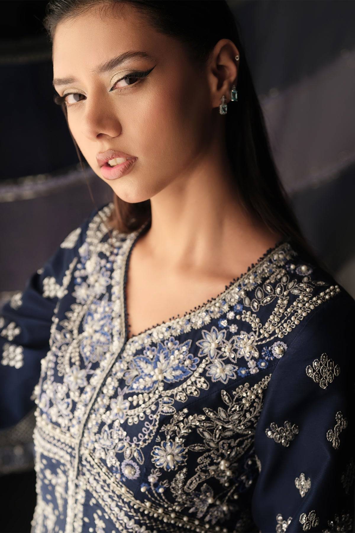 Nyra | Silk Pret A Porter 25 | Esra - Pakistani Designer Dress - by Nyra | Type: Ladies Clothes - 100% Original at Saira Sultan