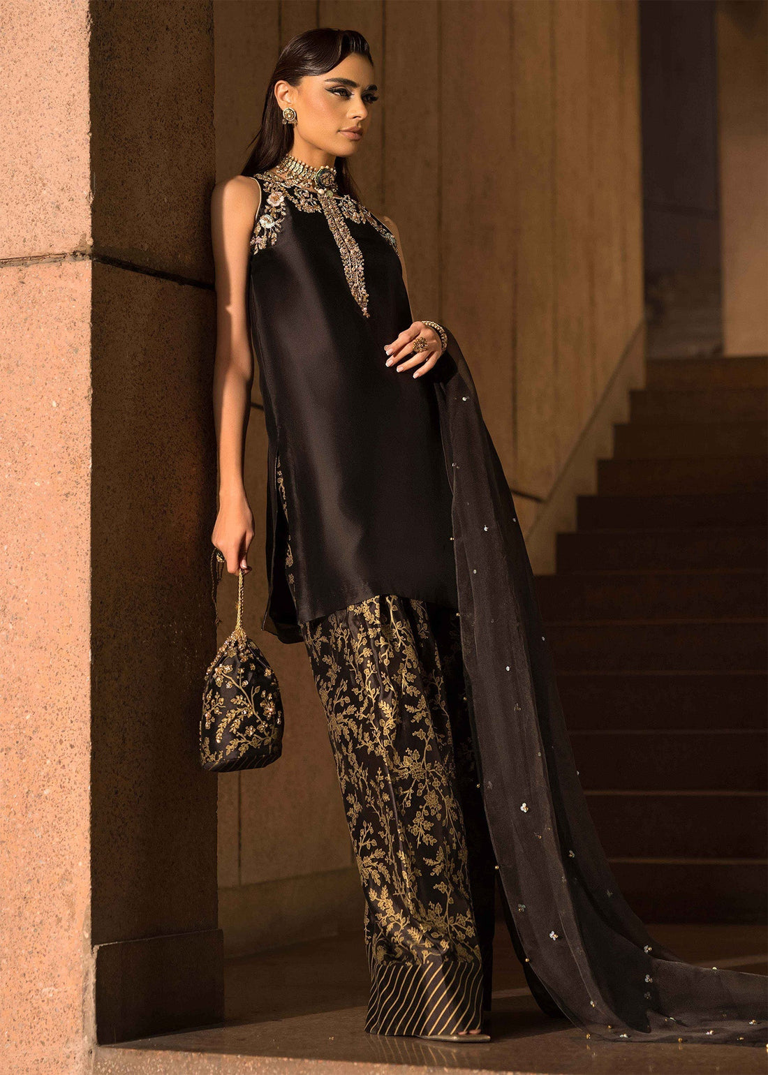 Mahum Asad | Dream a Little Dream of Me | Exposed XS Black Silk