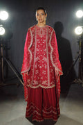 Nyra | Silk Pret A Porter 25 | Rosette - Pakistani Designer Dress - by Nyra | Type: Ladies Clothes - 100% Original at Saira Sultan