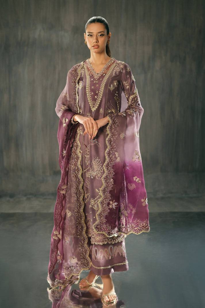 Nyra | Silk Pret A Porter 25 | Lilly - Pakistani Designer Dress - by Nyra | Type: Ladies Clothes - 100% Original at Saira Sultan