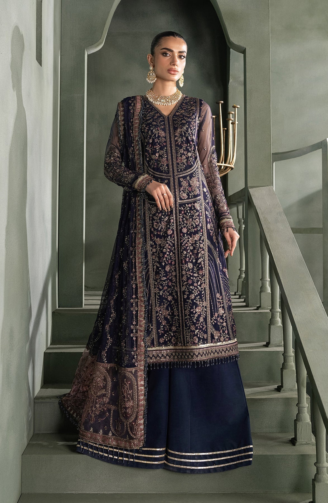 Zarif | Heritage Formals | ZHF 08 SIRENE -  Zarif Formal -  Saira Sultan