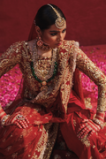Erum Khan | Laal Rang | RESHMA - Pakistani Designer Dress - by Erum Khan | Type: Bridal - 100% Original at Saira Sultan