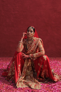 Erum Khan | Laal Rang | RESHMA - Pakistani Designer Dress - by Erum Khan | Type: Bridal - 100% Original at Saira Sultan