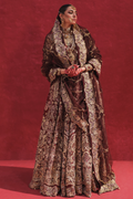 Erum Khan | Laal Rang | NEELOFAR - Pakistani Designer Dress - by Erum Khan | Type: Bridal - 100% Original at Saira Sultan