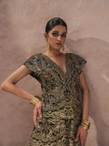 Erum Khan | Shab Siyah 23 | Seraab - Pakistani Designer Dress - by Erum Khan | Type: Formal - 100% Original at Saira Sultan