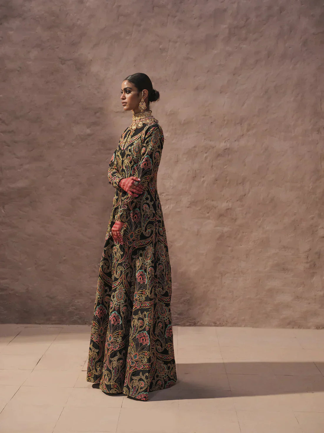 Erum Khan | Shab Siyah 23 | Marvi - Pakistani Designer Dress - by Erum Khan | Type: Formal - 100% Original at Saira Sultan