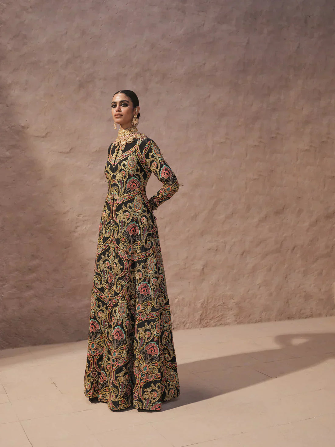 Erum Khan | Shab Siyah 23 | Marvi - Pakistani Designer Dress - by Erum Khan | Type: Formal - 100% Original at Saira Sultan