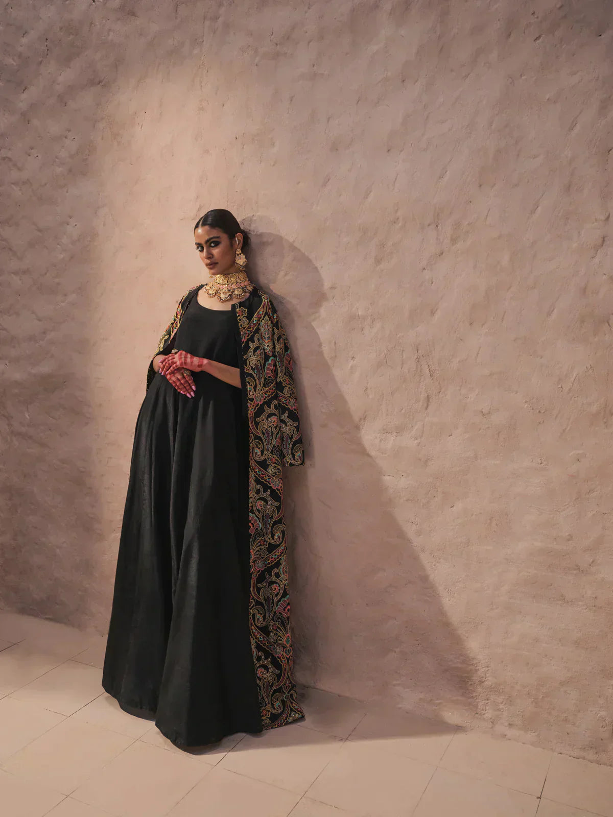 Erum Khan | Shab Siyah 23 | Marvi - Pakistani Designer Dress - by Erum Khan | Type: Formal - 100% Original at Saira Sultan
