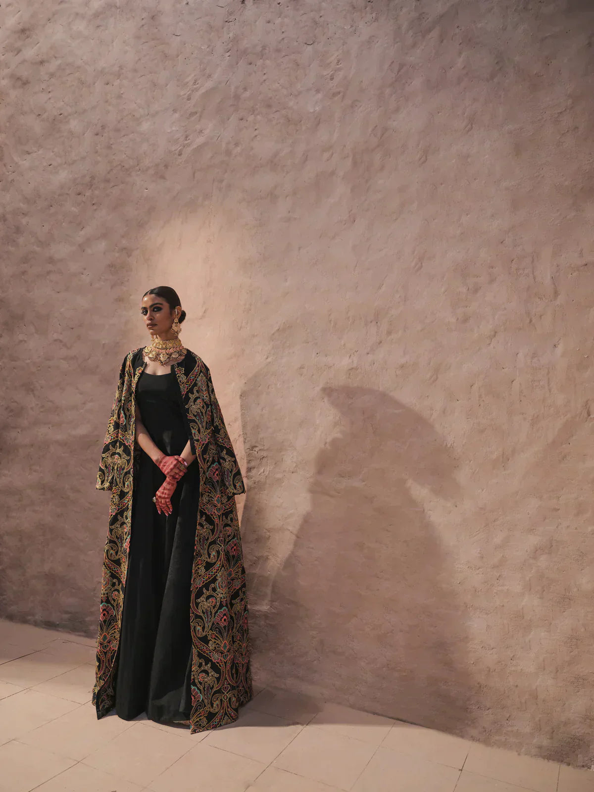 Erum Khan | Shab Siyah 23 | Marvi - Pakistani Designer Dress - by Erum Khan | Type: Formal - 100% Original at Saira Sultan