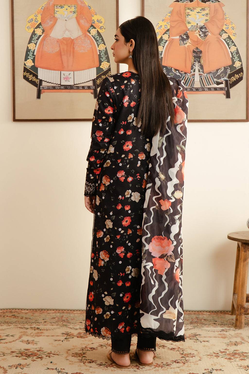Afrozeh | Malina Lawn Collection| Valeria - Pakistani Designer Dress - by Afrozeh | Type: Luxury - 100% Original at Saira Sultan