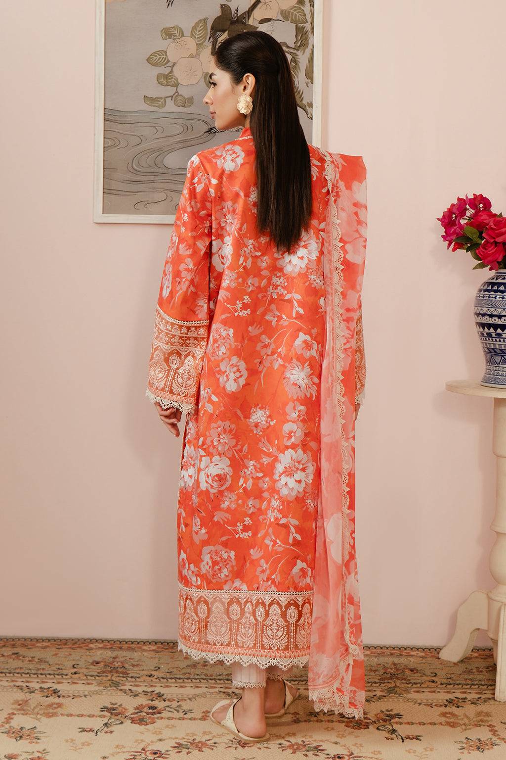 Afrozeh | Malina Lawn Collection| Azlin - Pakistani Designer Dress - by Afrozeh | Type: Luxury - 100% Original at Saira Sultan