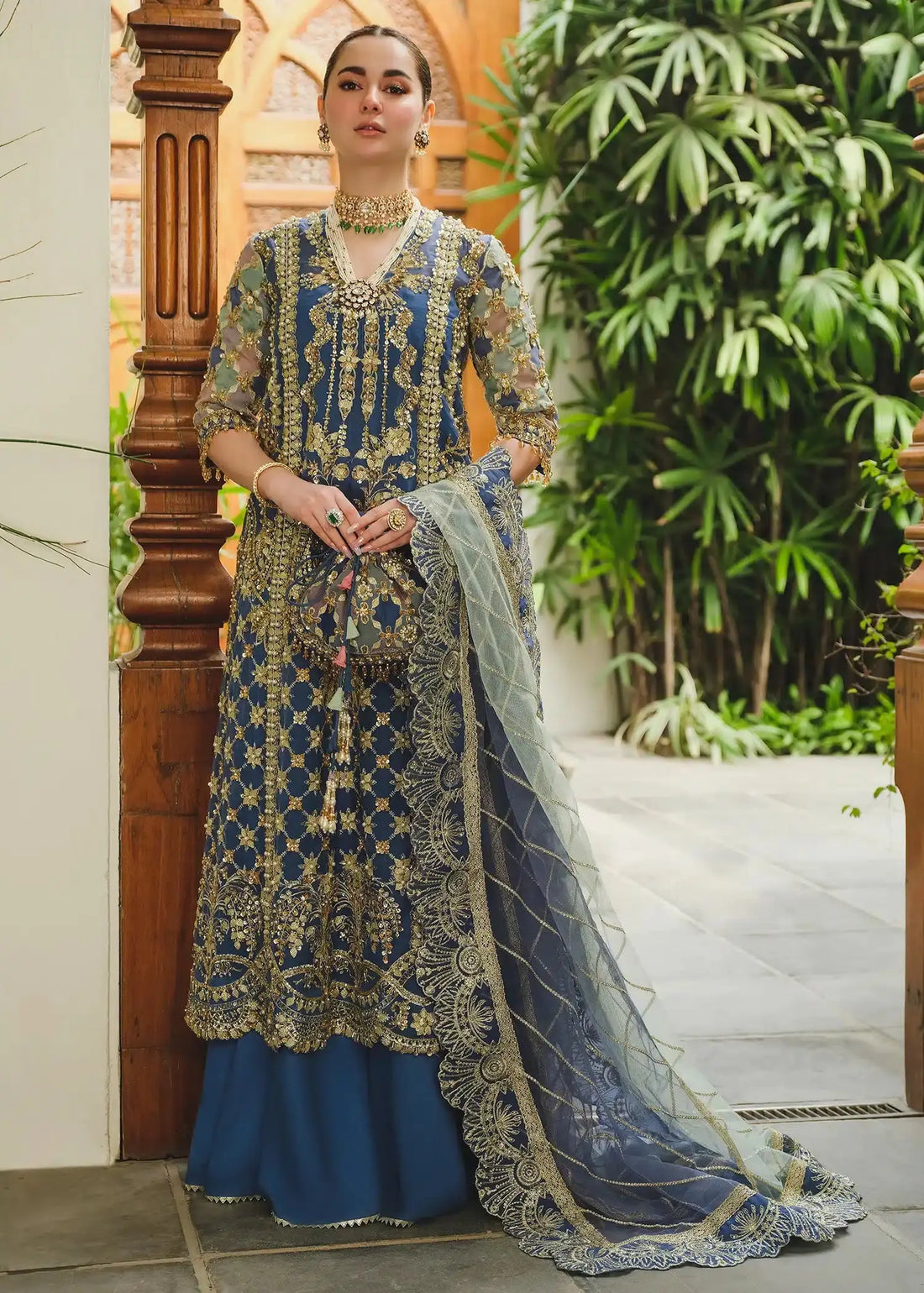Saira Shakira | Wedding Collection 24 | Toska - Pakistani Designer Dress - by Saira Shakira | Type: Bridal - 100% Original at Saira Sultan