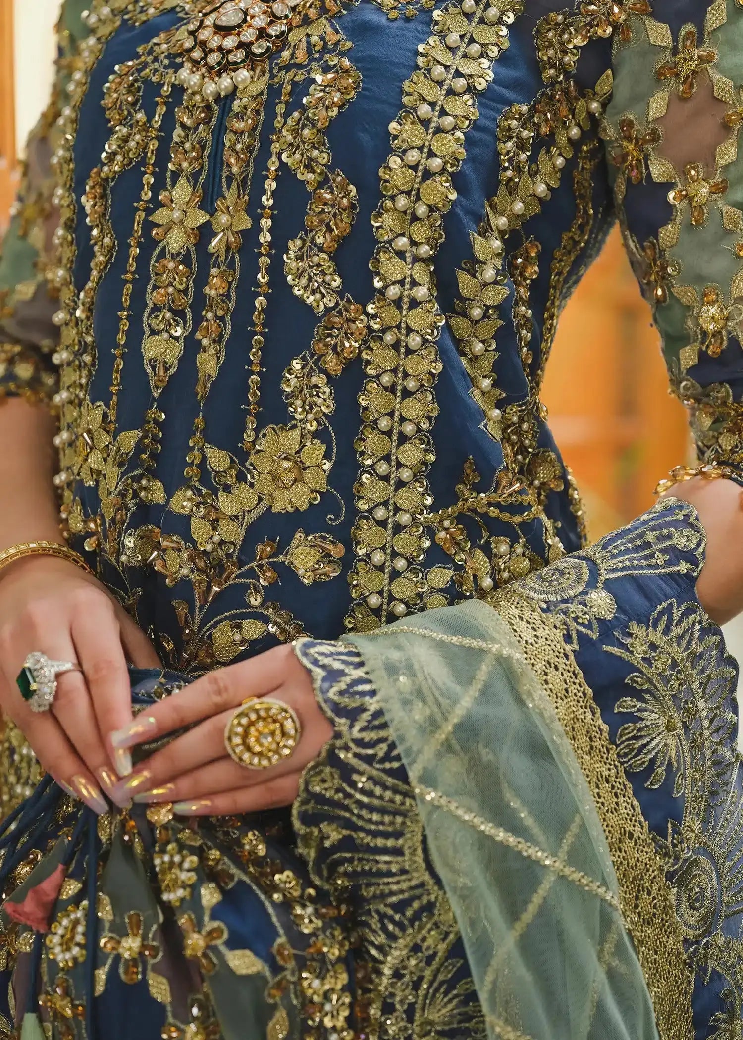 Saira Shakira | Wedding Collection 24 | Toska - Pakistani Designer Dress - by Saira Shakira | Type: Bridal - 100% Original at Saira Sultan