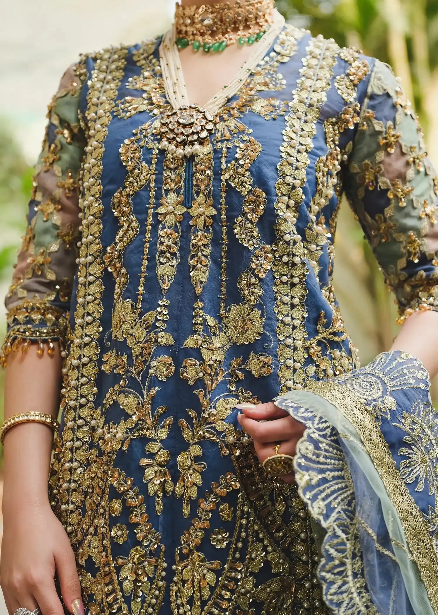 Saira Shakira | Wedding Collection 24 | Toska - Pakistani Designer Dress - by Saira Shakira | Type: Bridal - 100% Original at Saira Sultan
