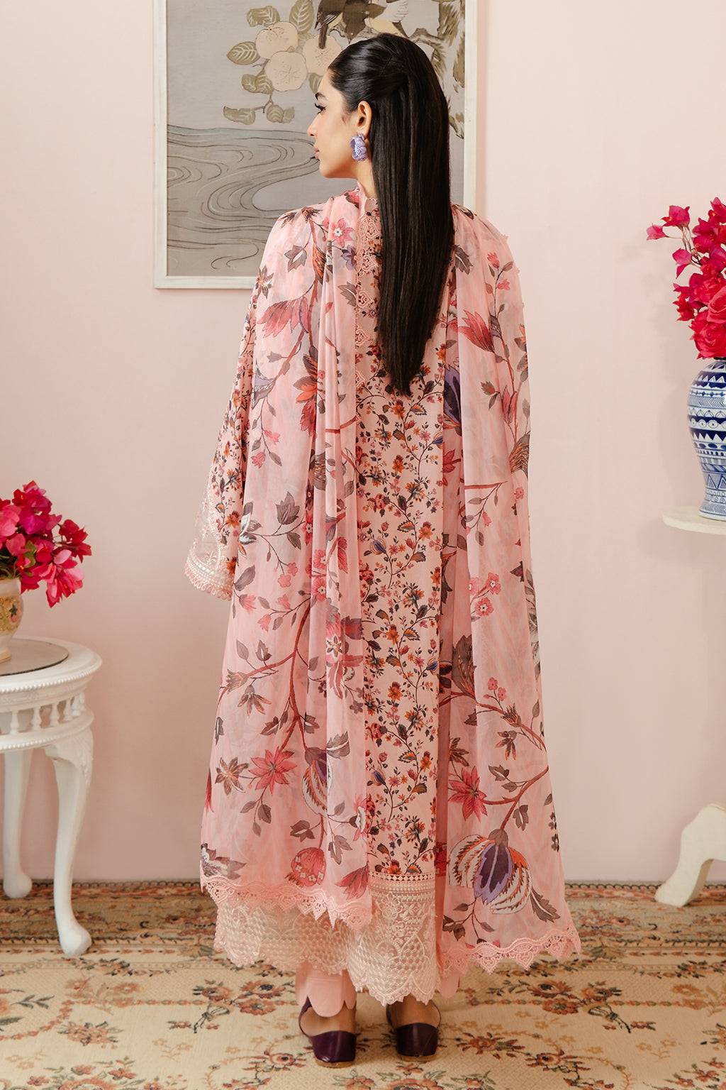 Afrozeh | Malina Lawn Collection| Calen - Pakistani Designer Dress - by Afrozeh | Type: Luxury - 100% Original at Saira Sultan