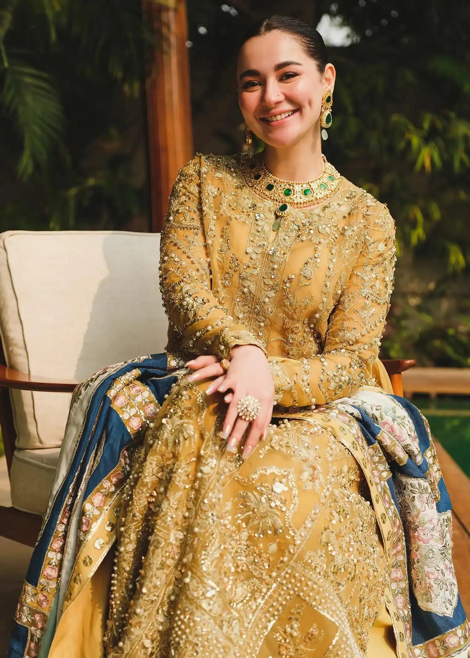 Saira Shakira | Wedding Collection 24 | Marigold - Pakistani Designer Dress - by Saira Shakira | Type: Bridal - 100% Original at Saira Sultan