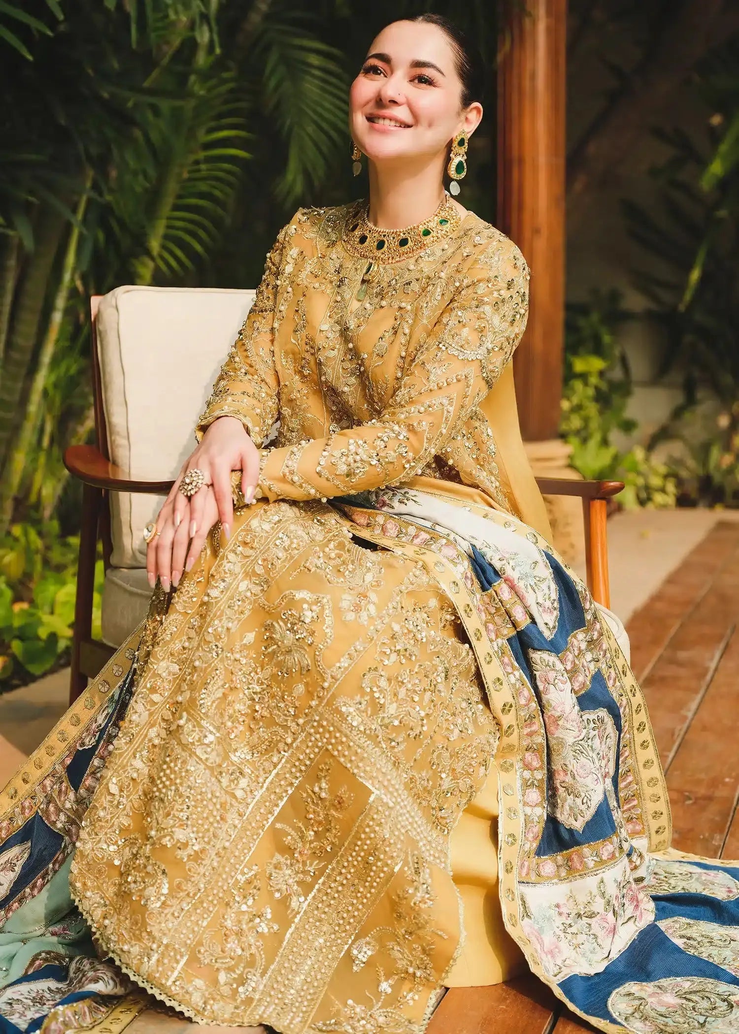 Saira Shakira | Wedding Collection 24 | Marigold - Pakistani Designer Dress - by Saira Shakira | Type: Bridal - 100% Original at Saira Sultan