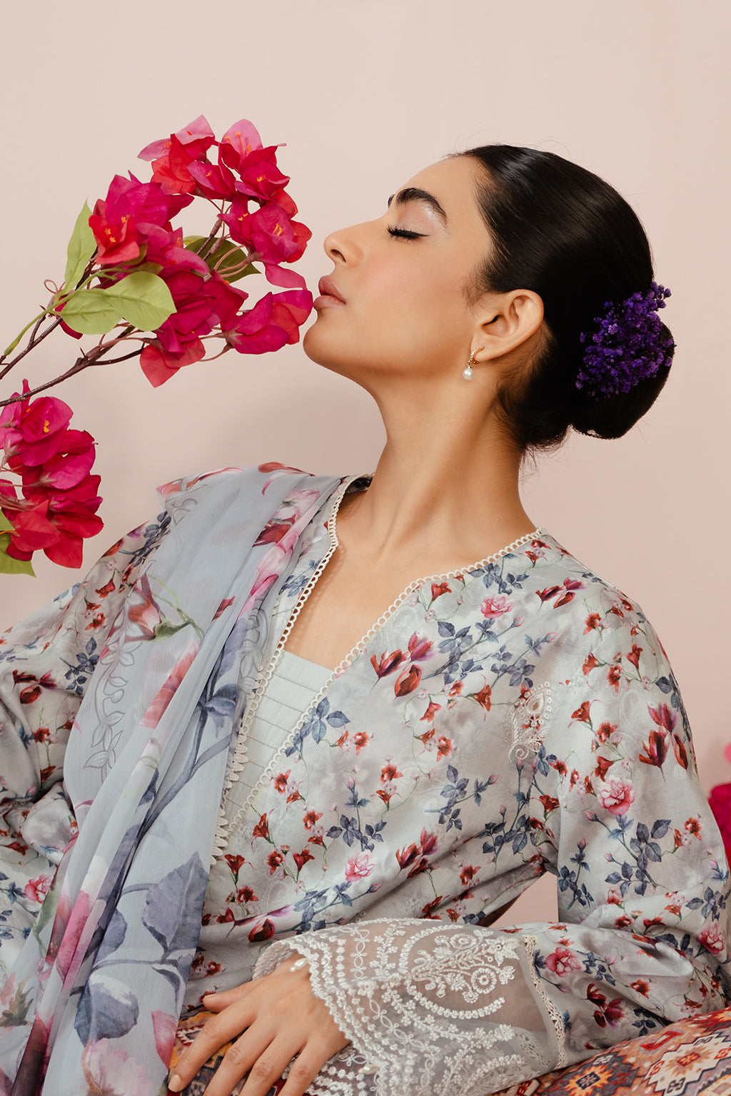 Afrozeh | Malina Lawn Collection| Evora - Pakistani Designer Dress - by Afrozeh | Type: Luxury - 100% Original at Saira Sultan