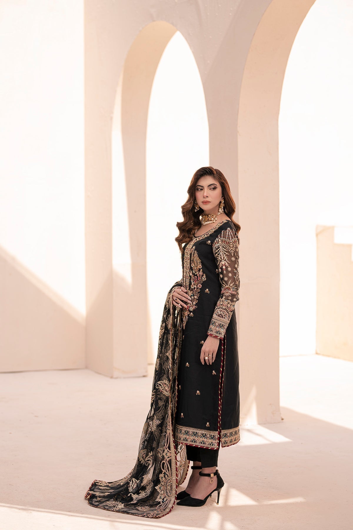House of Nawab | Miorah Formals | BINAH - A - Pakistani Designer Dress - by House of Nawab | Type: Ladies Clothes - 100% Original at Saira Sultan