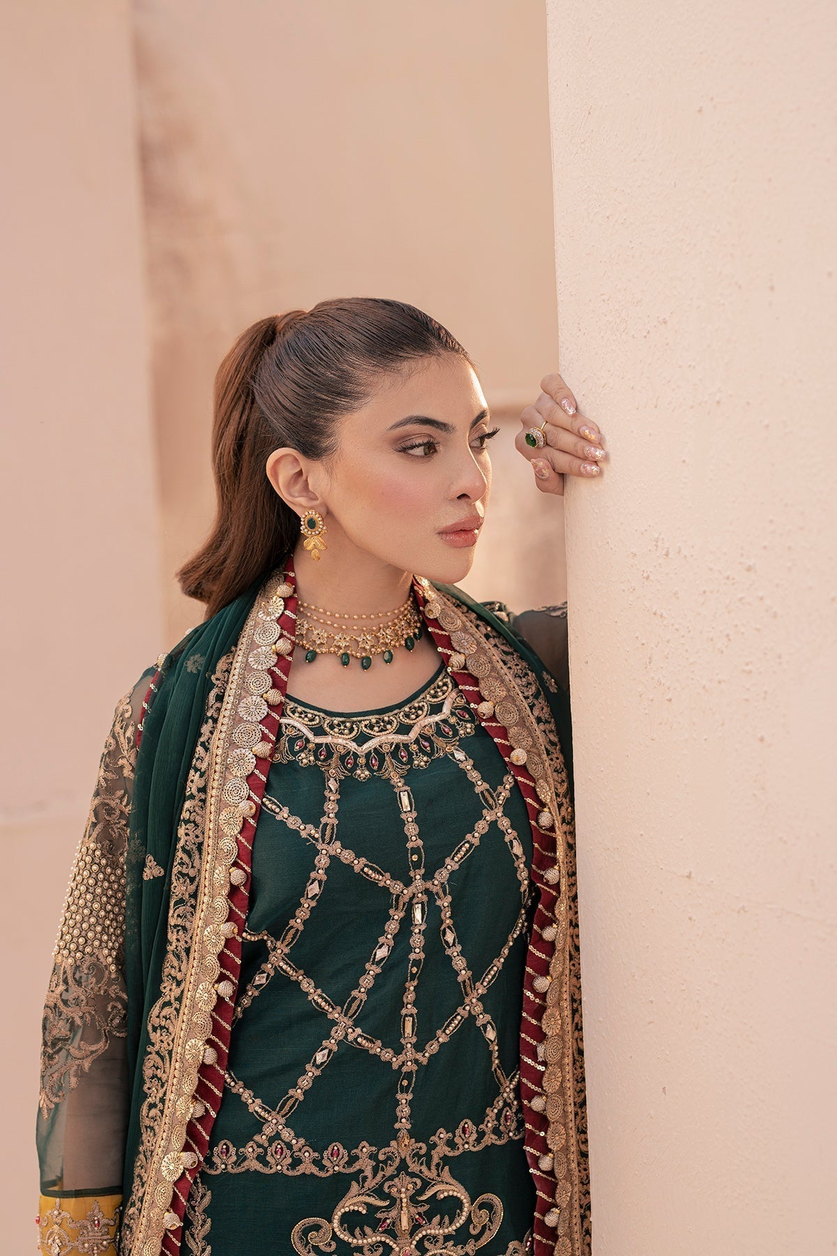 House of Nawab | Miorah Formals | ZIDHAR - A - Pakistani Designer Dress - by House of Nawab | Type: Ladies Clothes - 100% Original at Saira Sultan