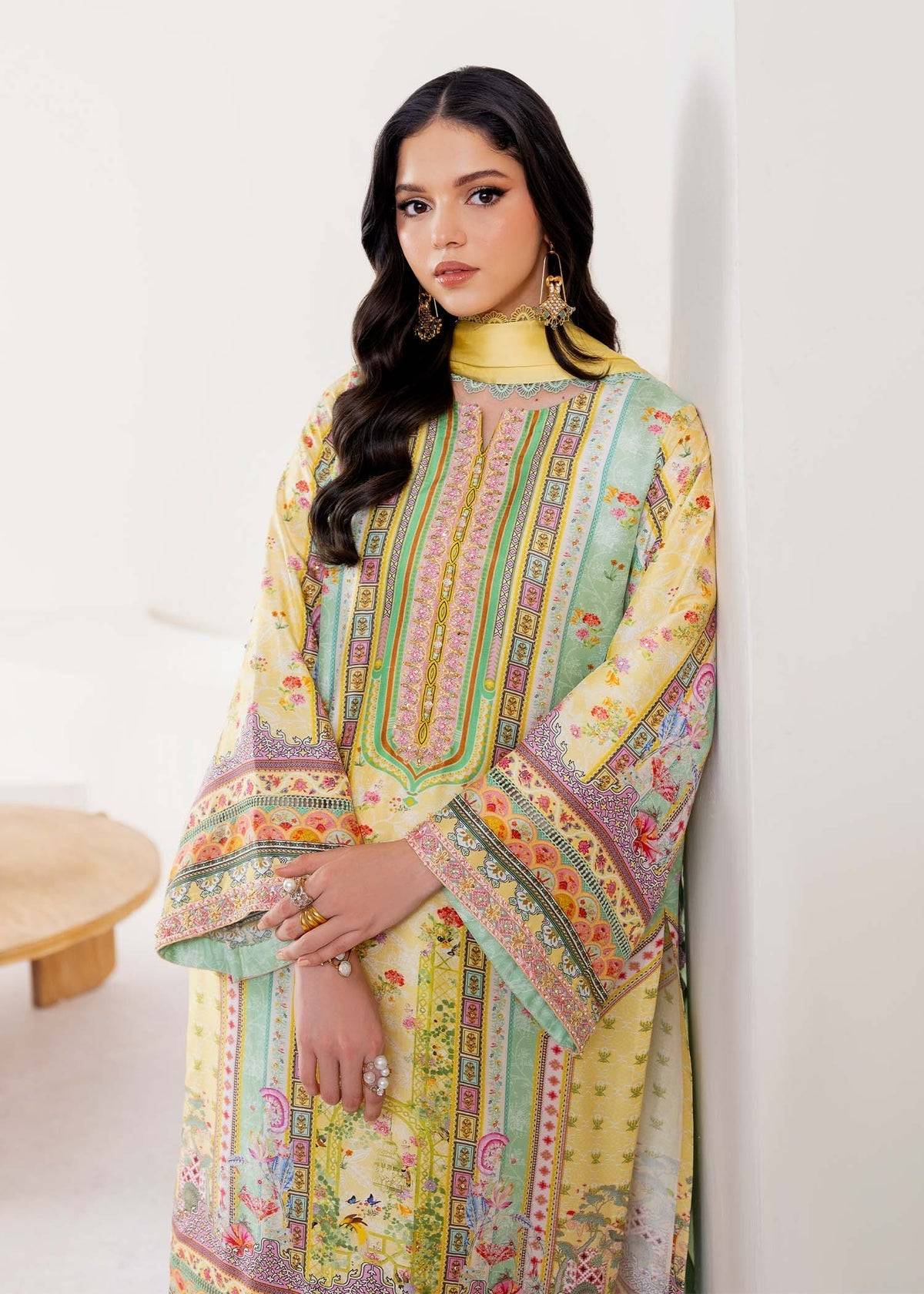 Kanwal Malik | Rosalia Silk Eid 25 | Mira - Pakistani Designer Dress - by Kanwal Malik | Type: Ladies Clothes - 100% Original at Saira Sultan
