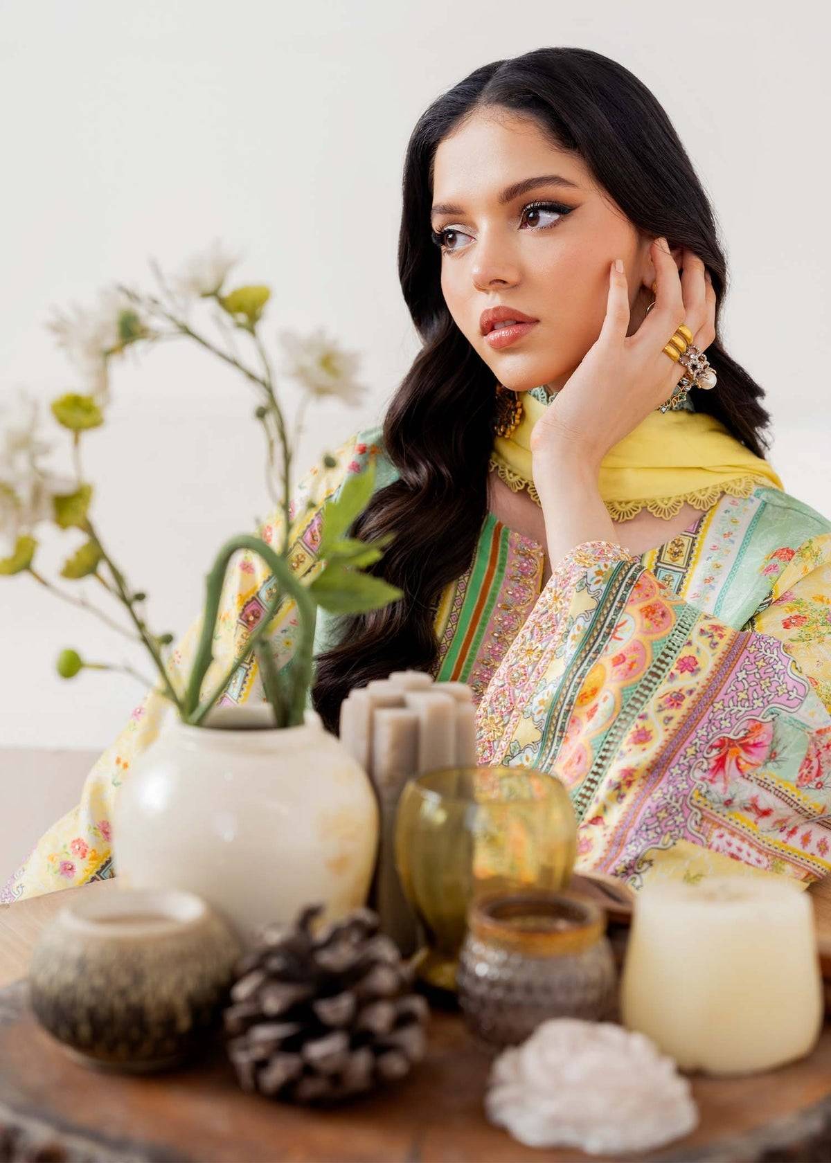 Kanwal Malik | Rosalia Silk Eid 25 | Mira - Pakistani Designer Dress - by Kanwal Malik | Type: Ladies Clothes - 100% Original at Saira Sultan
