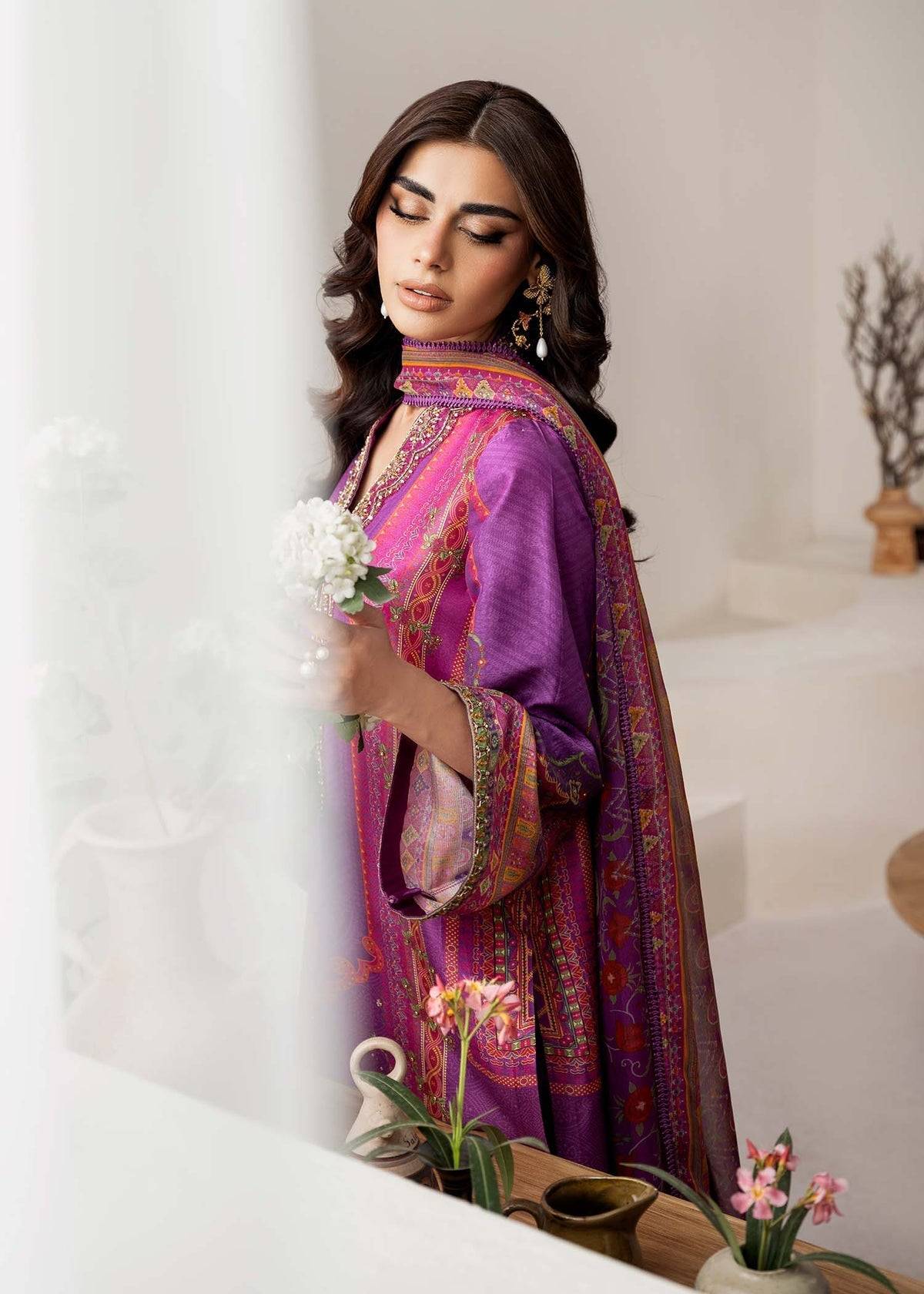 Kanwal Malik | Rosalia Silk Eid 25 | Giana - Pakistani Designer Dress - by Kanwal Malik | Type: Ladies Clothes - 100% Original at Saira Sultan