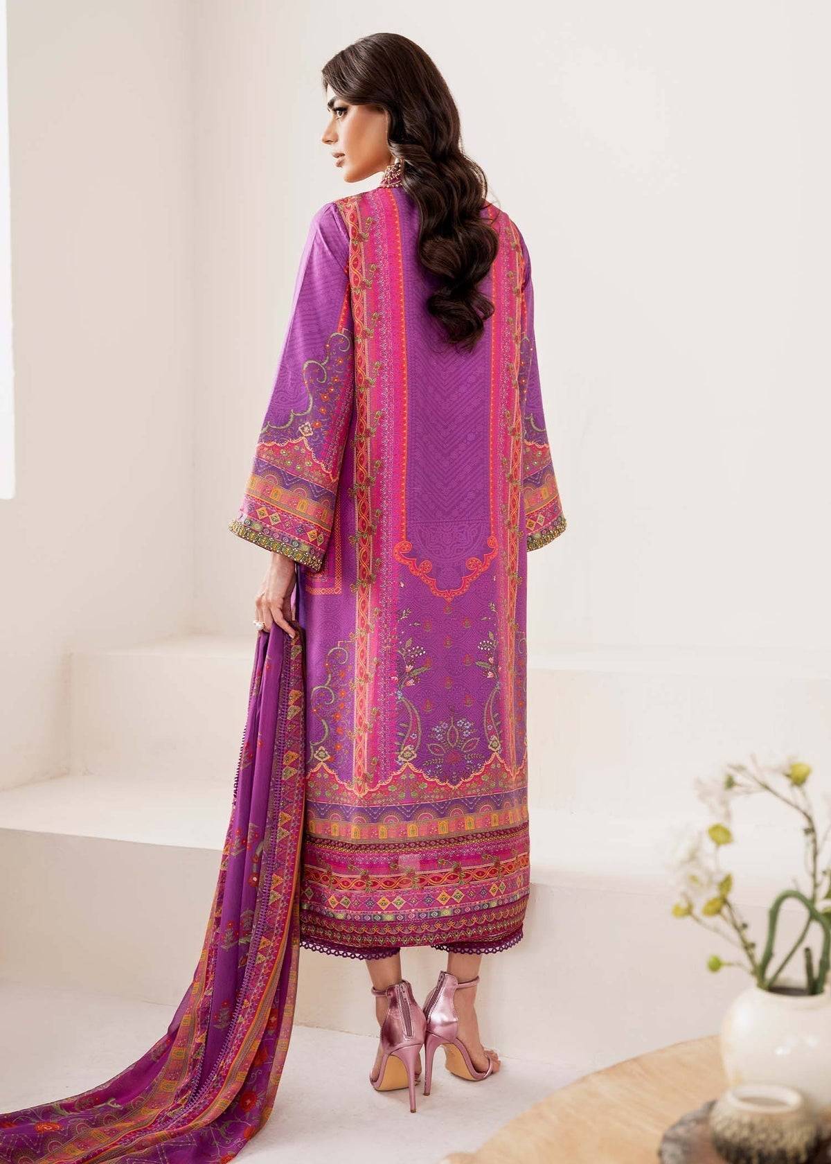 Kanwal Malik | Rosalia Silk Eid 25 | Giana - Pakistani Designer Dress - by Kanwal Malik | Type: Ladies Clothes - 100% Original at Saira Sultan