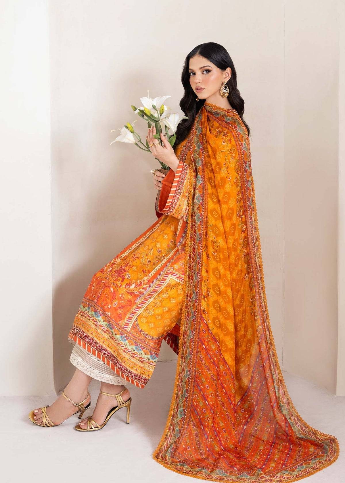 Kanwal Malik | Rosalia Silk Eid 25 | Maesha - Pakistani Designer Dress - by Kanwal Malik | Type: Ladies Clothes - 100% Original at Saira Sultan