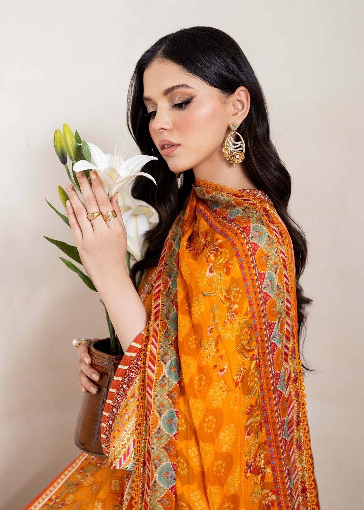 Kanwal Malik | Rosalia Silk Eid 25 | Maesha - Pakistani Designer Dress - by Kanwal Malik | Type: Ladies Clothes - 100% Original at Saira Sultan