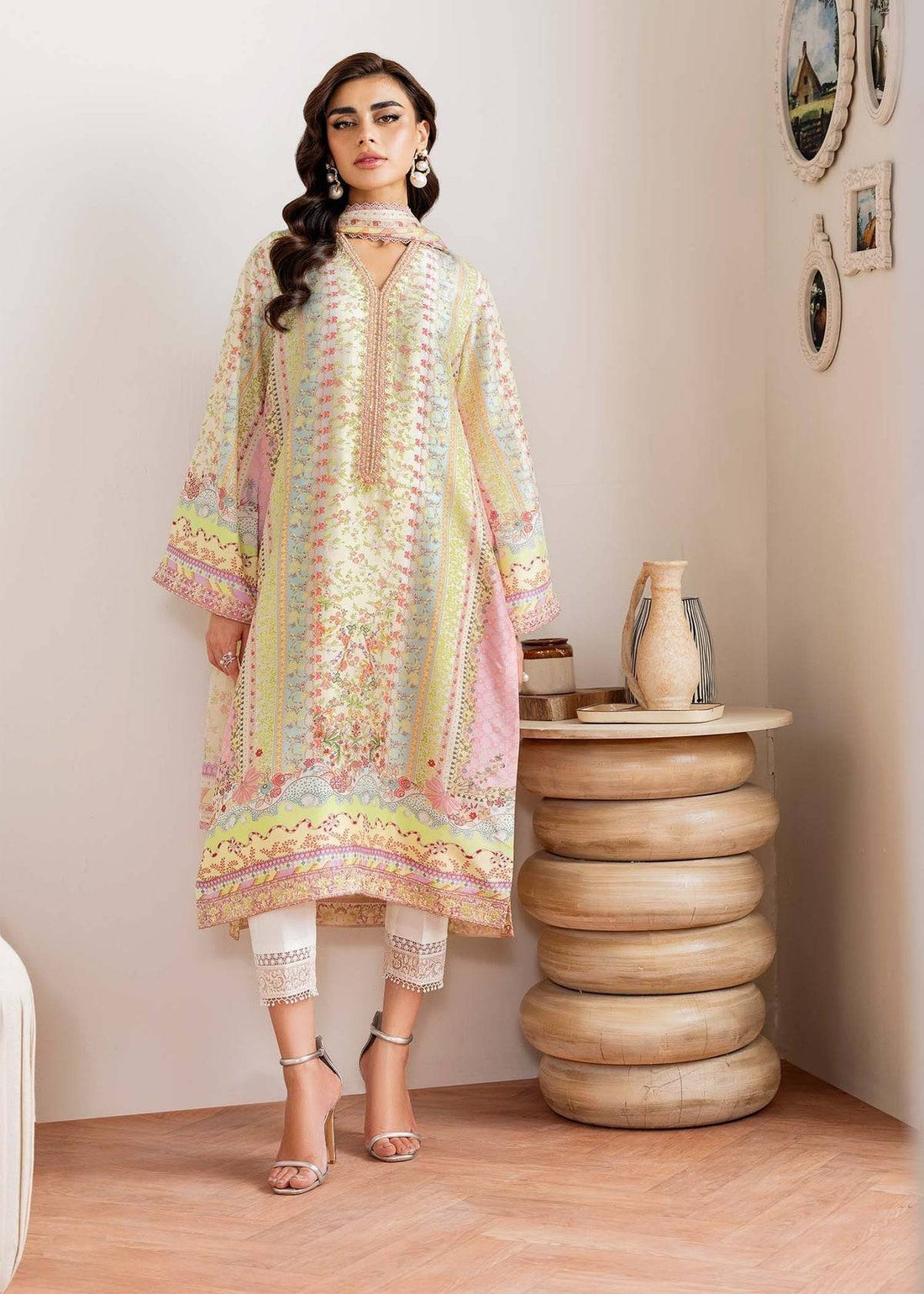 Kanwal Malik | Rosalia Silk Eid 25 | Seris - Pakistani Designer Dress - by Kanwal Malik | Type: Ladies Clothes - 100% Original at Saira Sultan