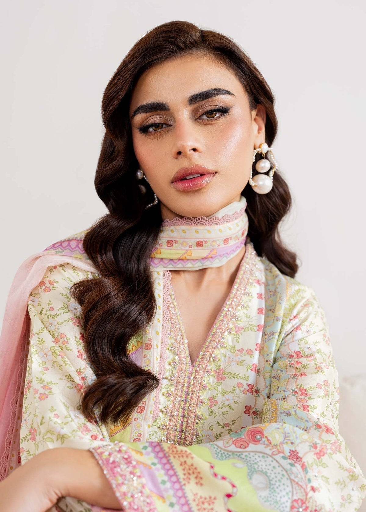 Kanwal Malik | Rosalia Silk Eid 25 | Seris - Pakistani Designer Dress - by Kanwal Malik | Type: Ladies Clothes - 100% Original at Saira Sultan
